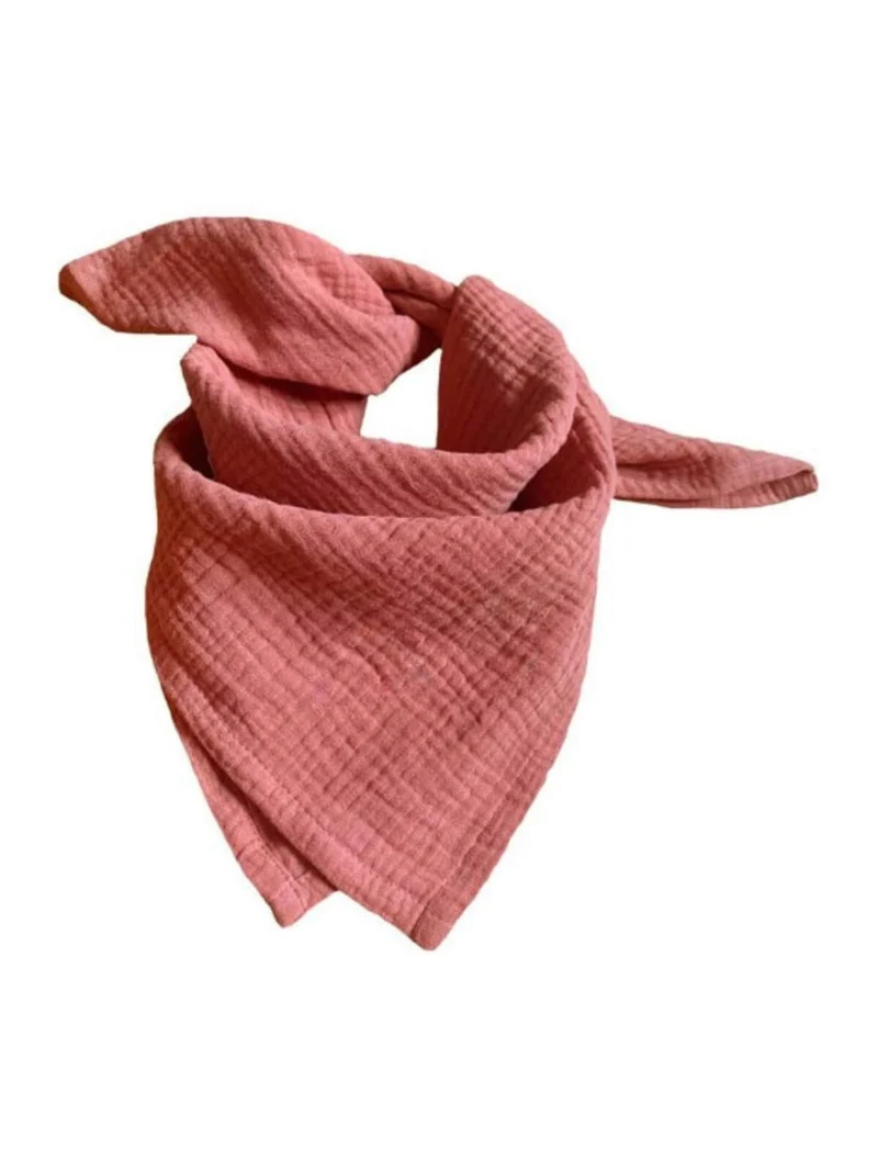 Lange bébé en gaze de coton MARSALA