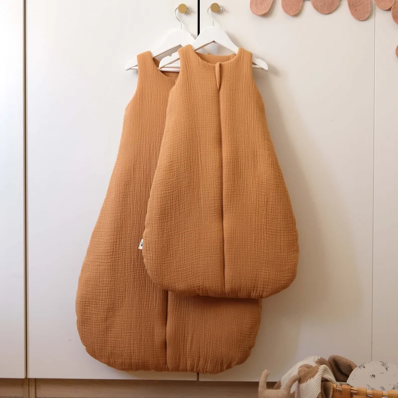 Gigoteuse ouverture devant gaze de coton CAMEL TOG 2