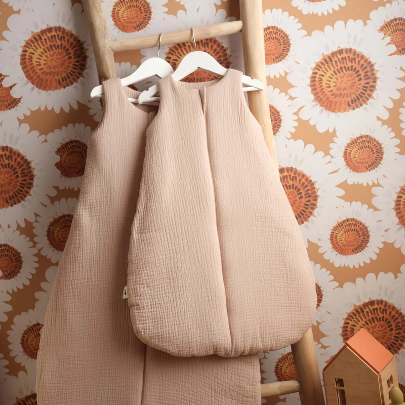 Gigoteuse ouverture devant gaze de coton BEIGE TOG 2