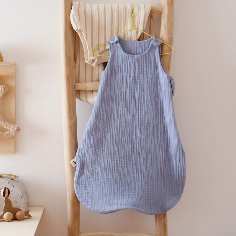 Gigoteuse gaze de coton BLEU BALTIQUE TOG 1
