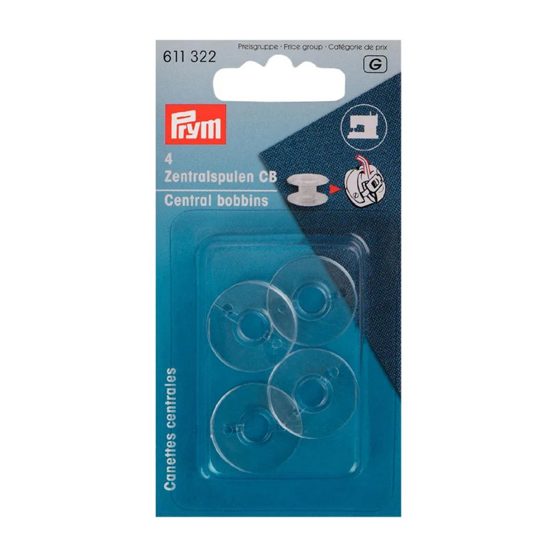 Canettes pour machine à coudre BROTHER/ELNA/SINGER Ø 20,5mm