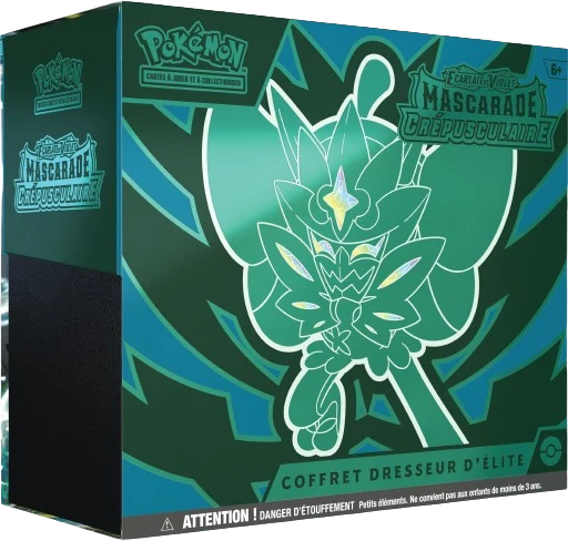 Coffret Dresseur d'Elite - Écarlate et Violet - Mascarade Crépusculaire [EV06] - FR