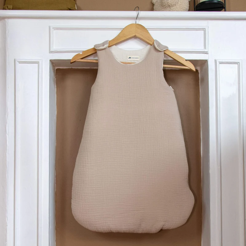 Gigoteuse gaze de coton BEIGE TOG 2