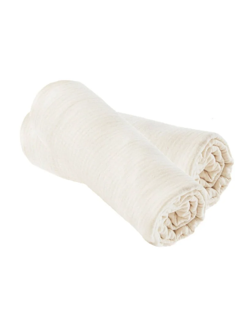 Lot de 2 draps housse ECRU