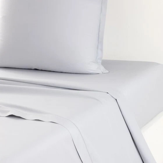 Drap plat Percale Glacier