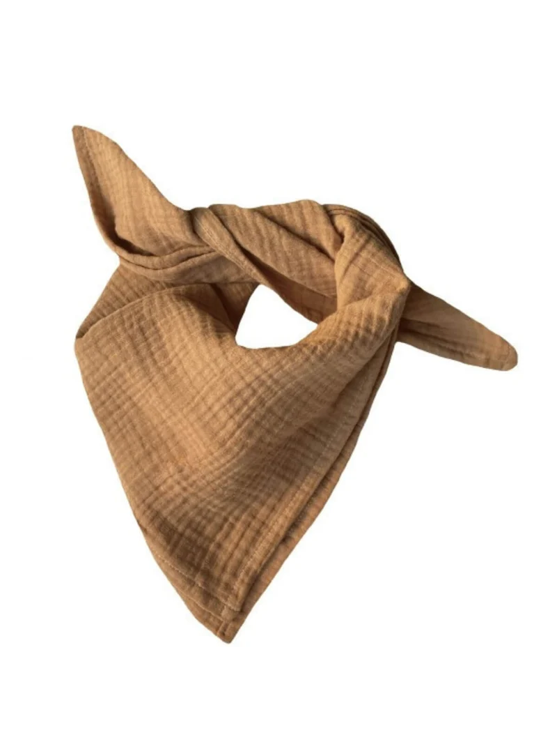Lange bébé en gaze de coton CAMEL