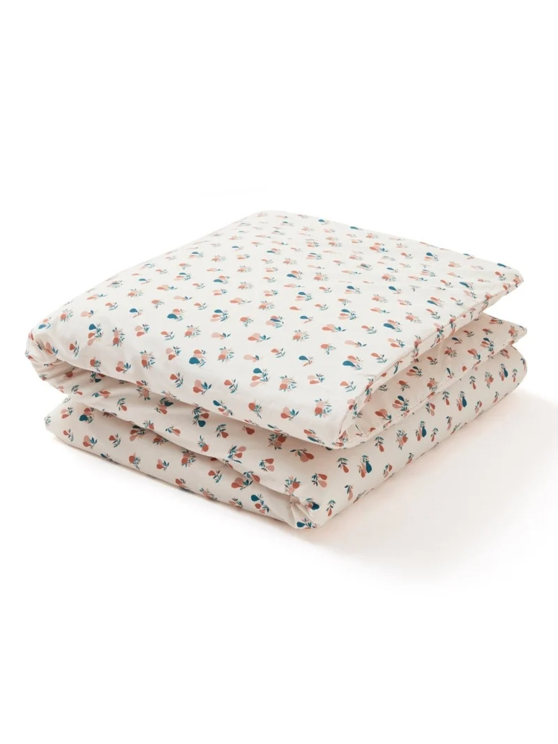 Housse de couette enfant en coton bio POIRES