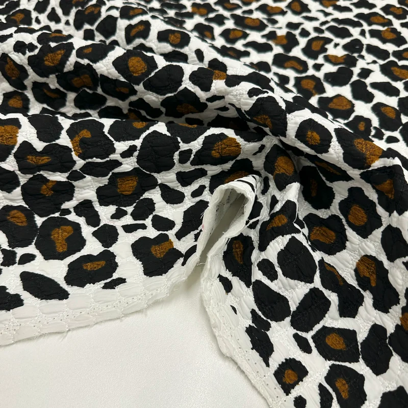 Tissu Matelassé, Coton - Leontine