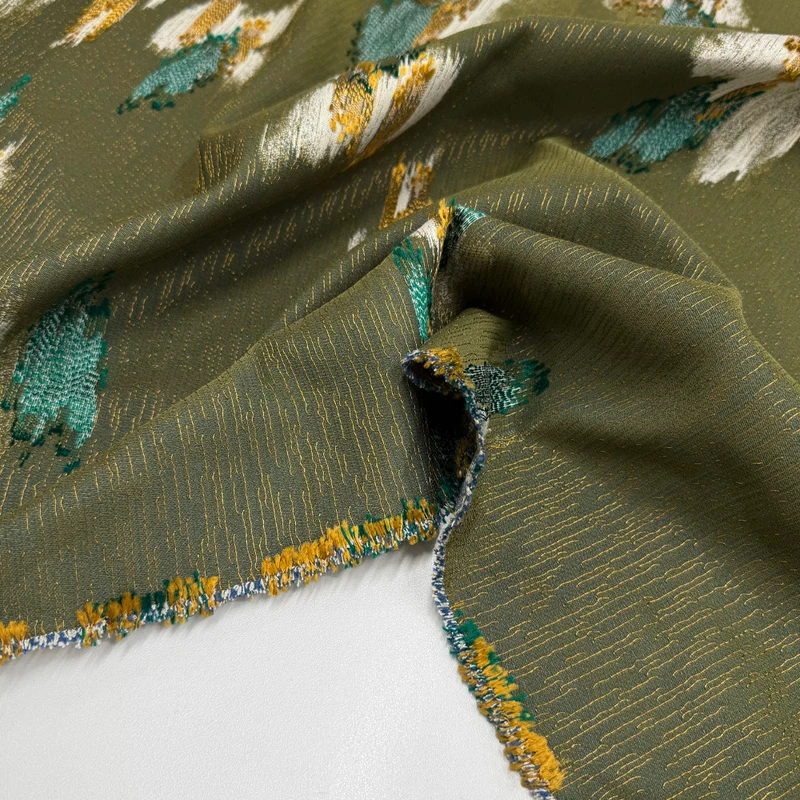 Tissu Brocart, Soie Viscose - Belvento