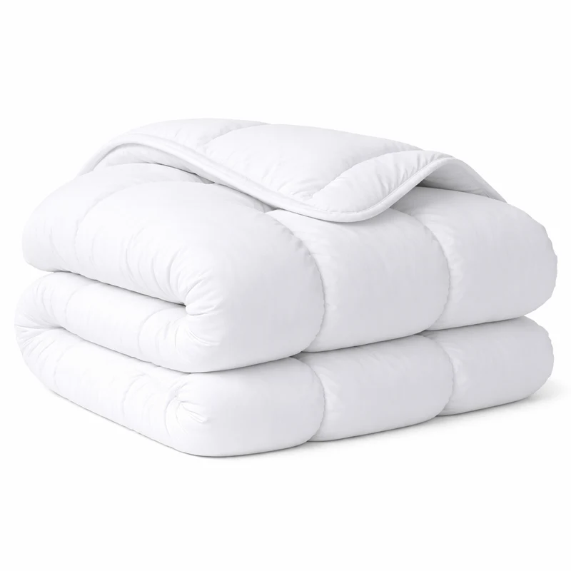 Couette 100% plumes chaude, qualité 200 g/m², respirante - Collection Luxe