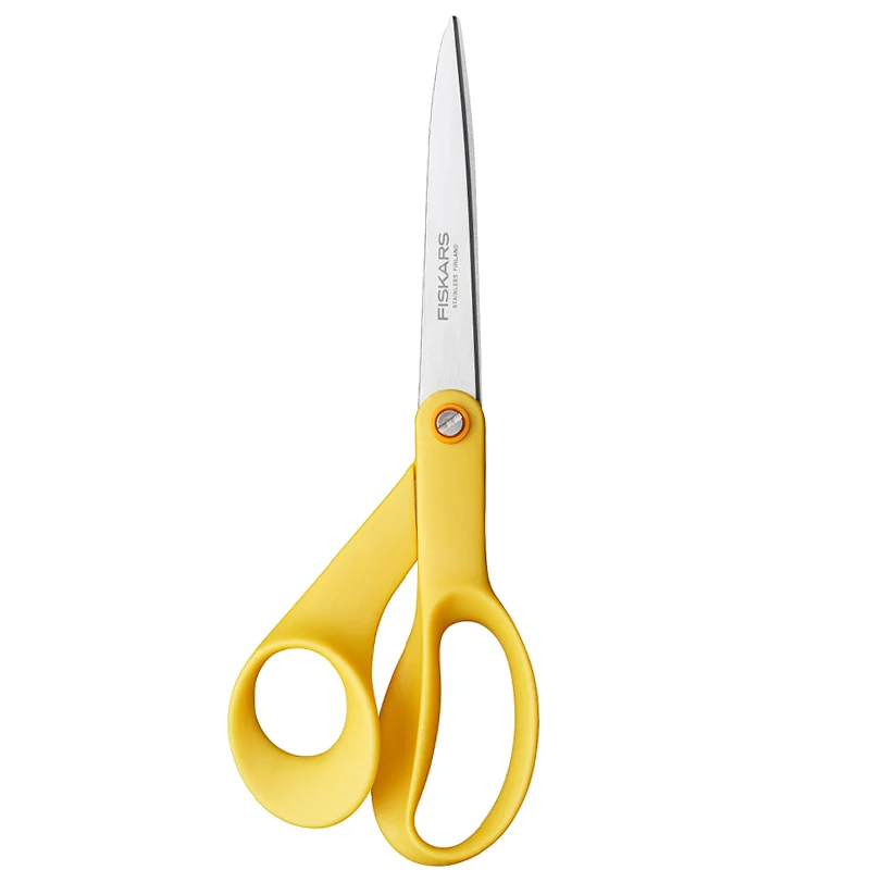 Ciseaux couture Fiskars Jaunes 21cm