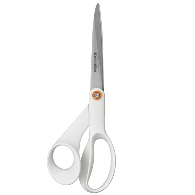 Ciseaux couture Fiskars Blancs 21 cm
