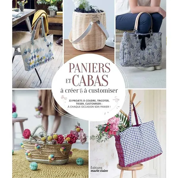 Paniers et cabas à créer et customiser Collectif
