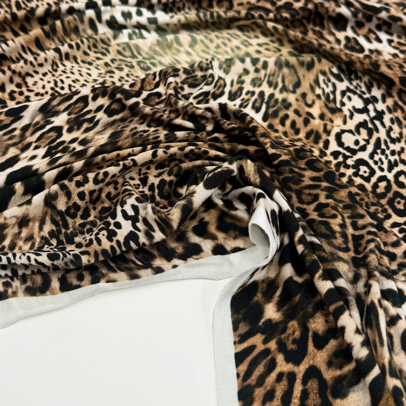 Tissu Maille Jersey, Viscose - Piranha