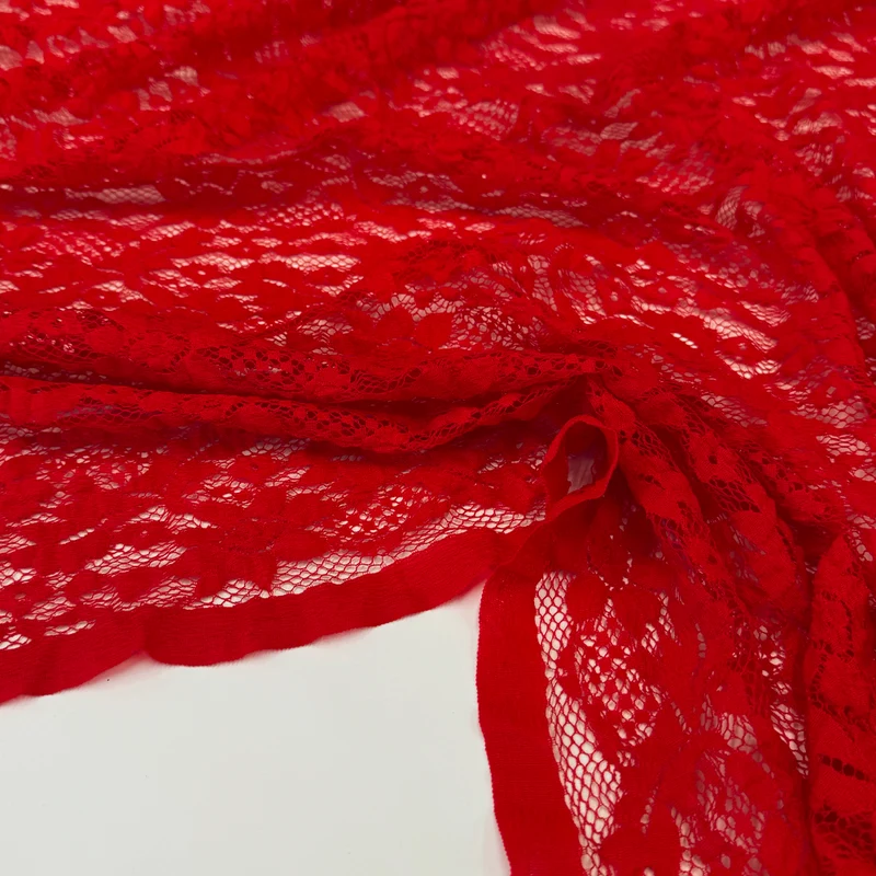 Tissu Maille Dentelle, Stretch - Pongo