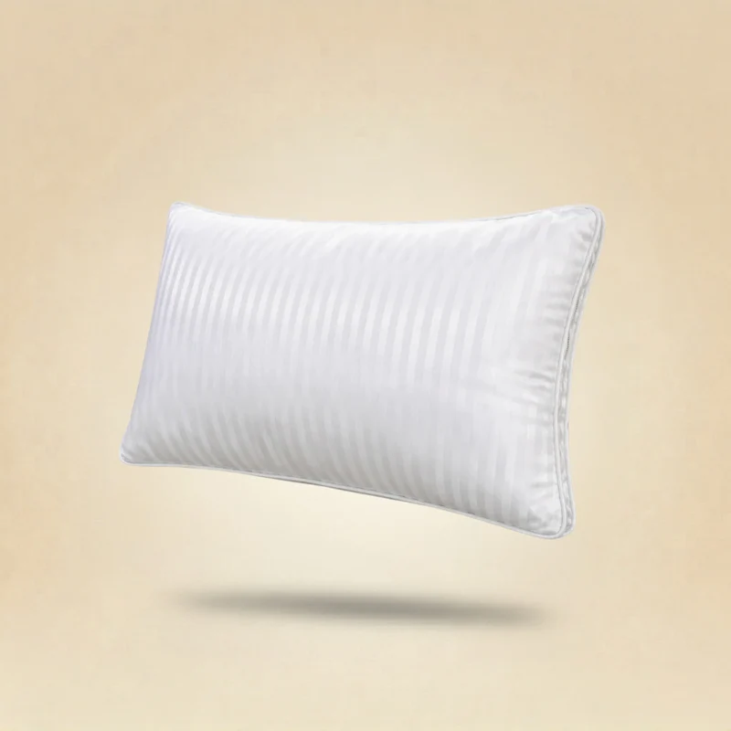 Oreiller microfibre hypoallergénique, 8 cm - Collection Palace