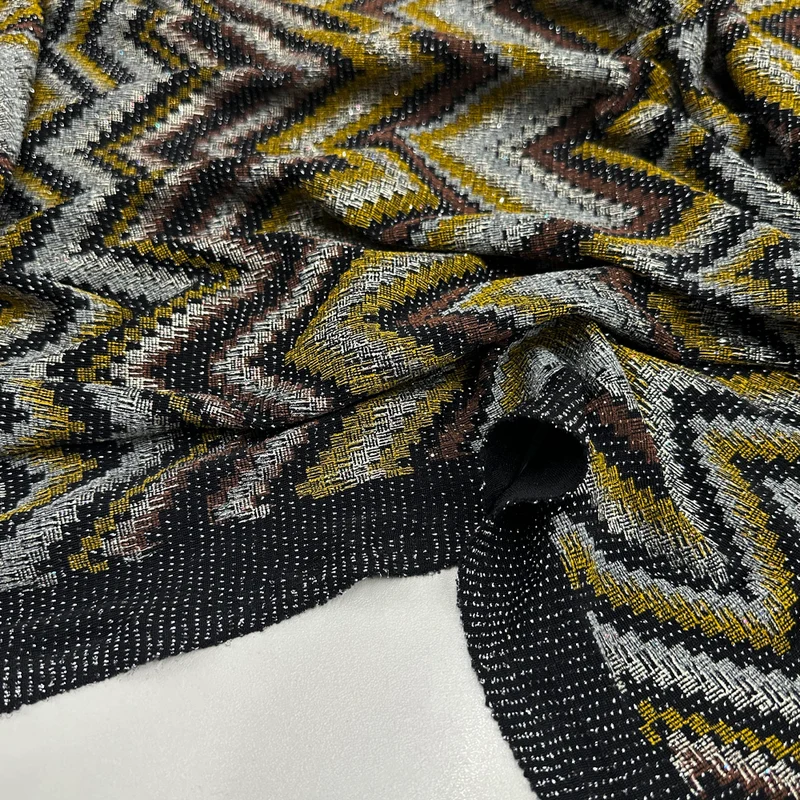 Tissu Maille, Viscose - Tissé Métallisé, Clivora