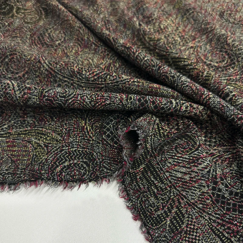Tissu Maille, Viscose - Tissé Métallisé, Spello