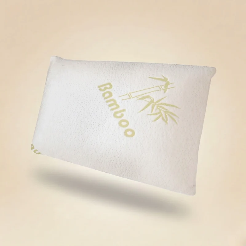 Oreiller bambou mémoire de forme, respirant, déhoussable - Collection Bamboo