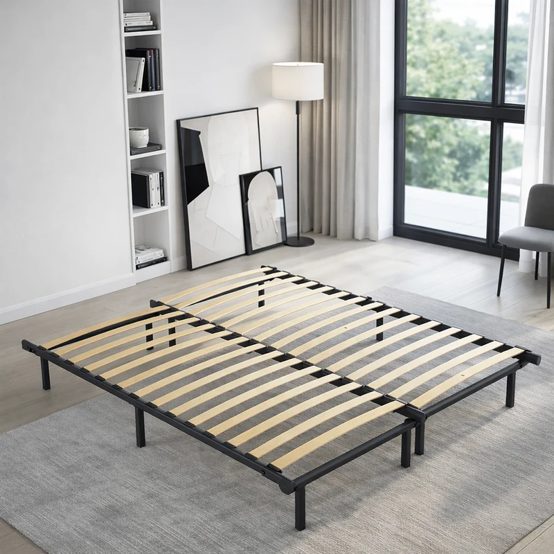 Sommier extensible, lattes bois flexibles, réglable en largeur - Collection Extensible