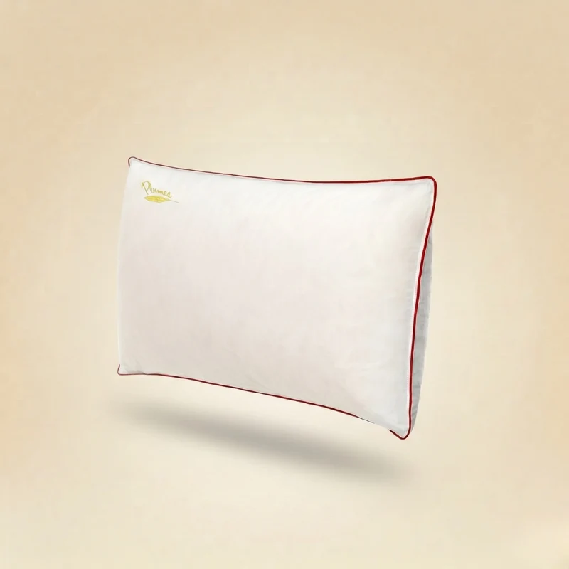 Oreiller 100% plumes de canard, soutien mi-ferme, confort naturel - Collection Plumes