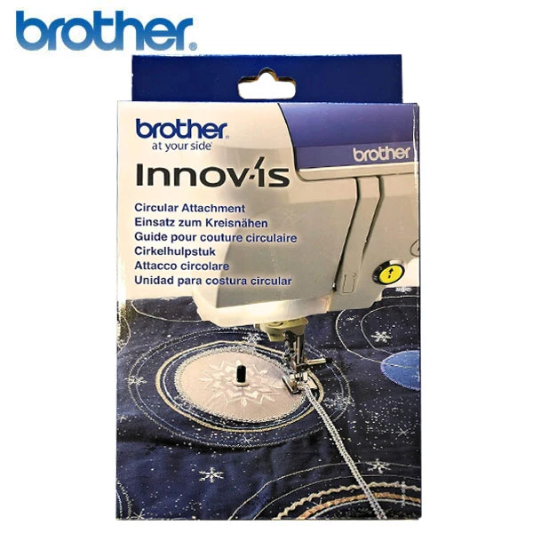 Guide pour couture circulaire Brother