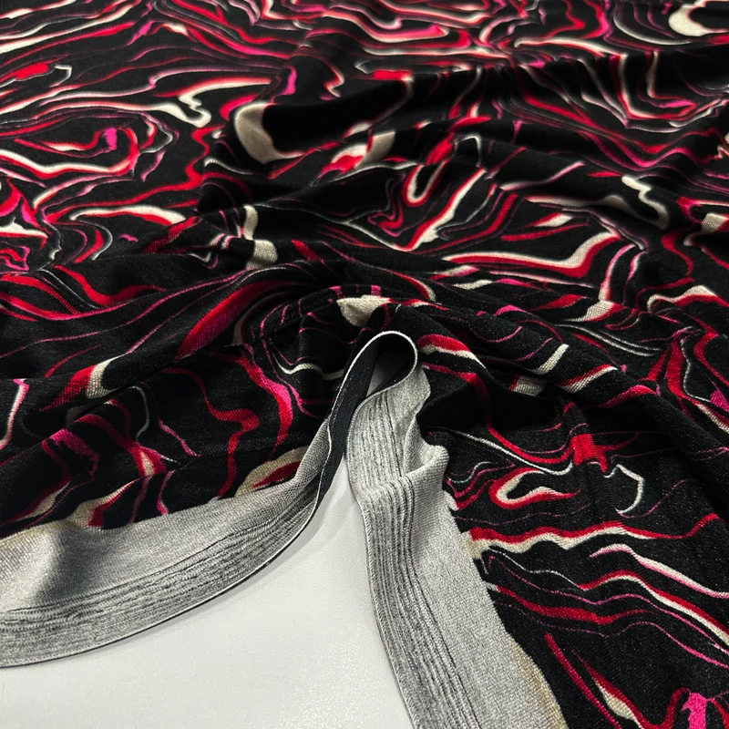 Tissu Velours Lisse Stretch - Velario
