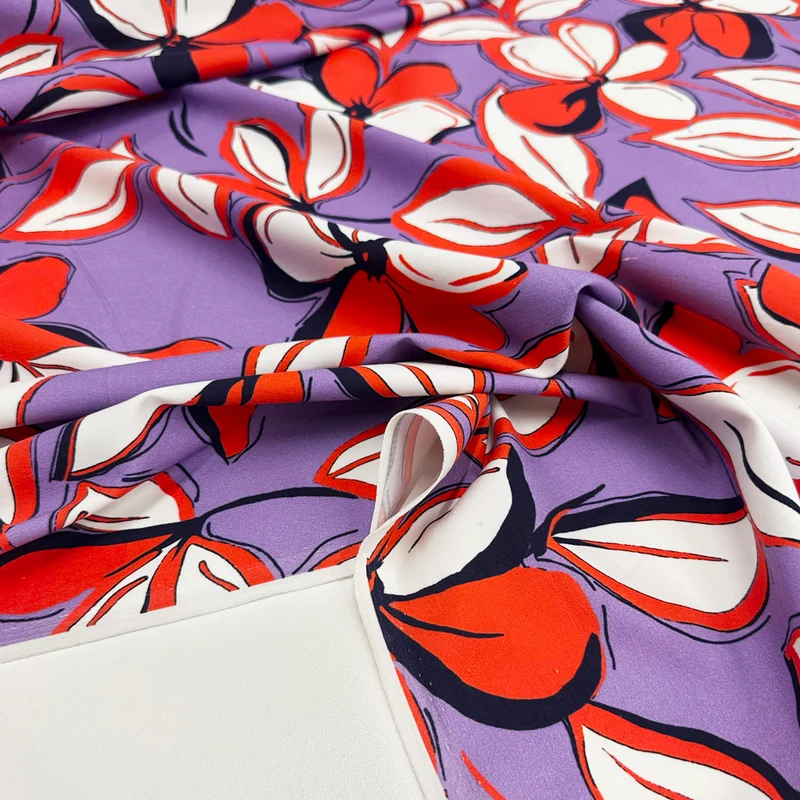 Tissu Satin Coton Stretch - Lilivio