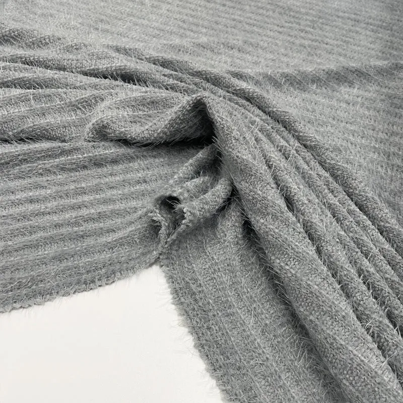 Tissu Maille Côtelé Douce - Gianni