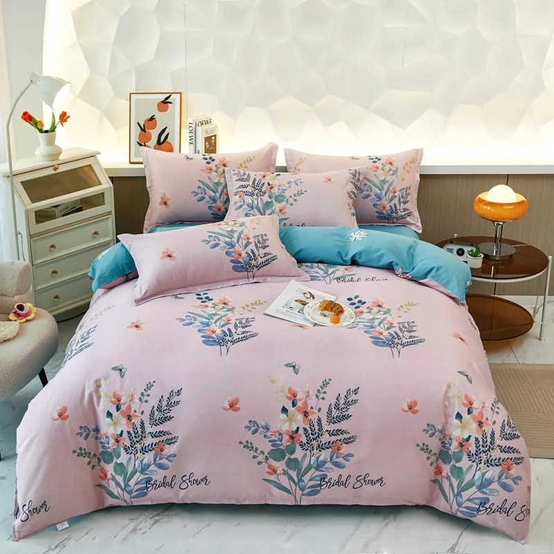 Housse de Couette Bouquet Rosé
