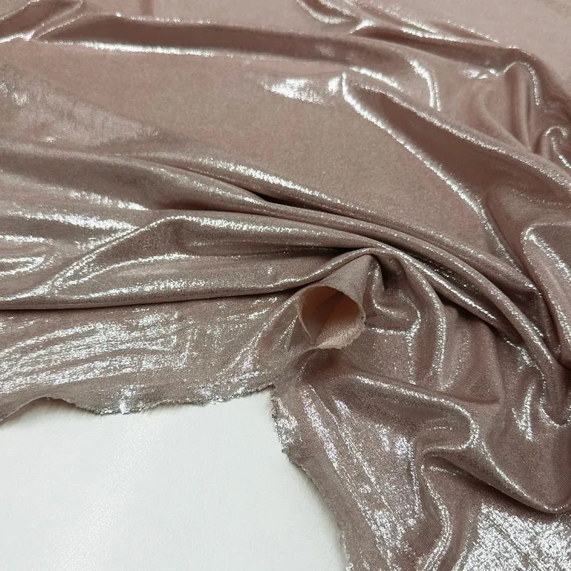Tissu Maille Jersey - Enduit Métallisé, Maretta