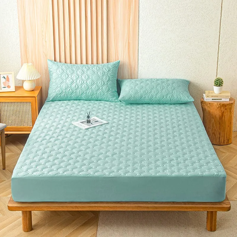 Turquoise - Drap housse Imperméable