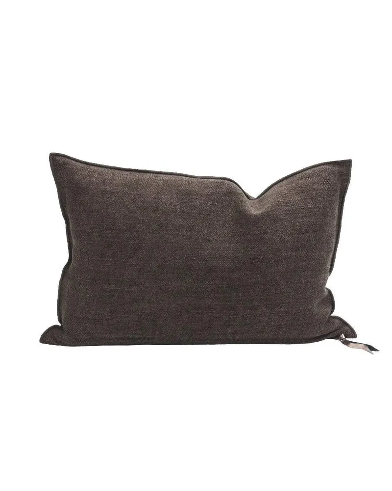 Coussin Vice Versa Chenille Vintage, Brownie