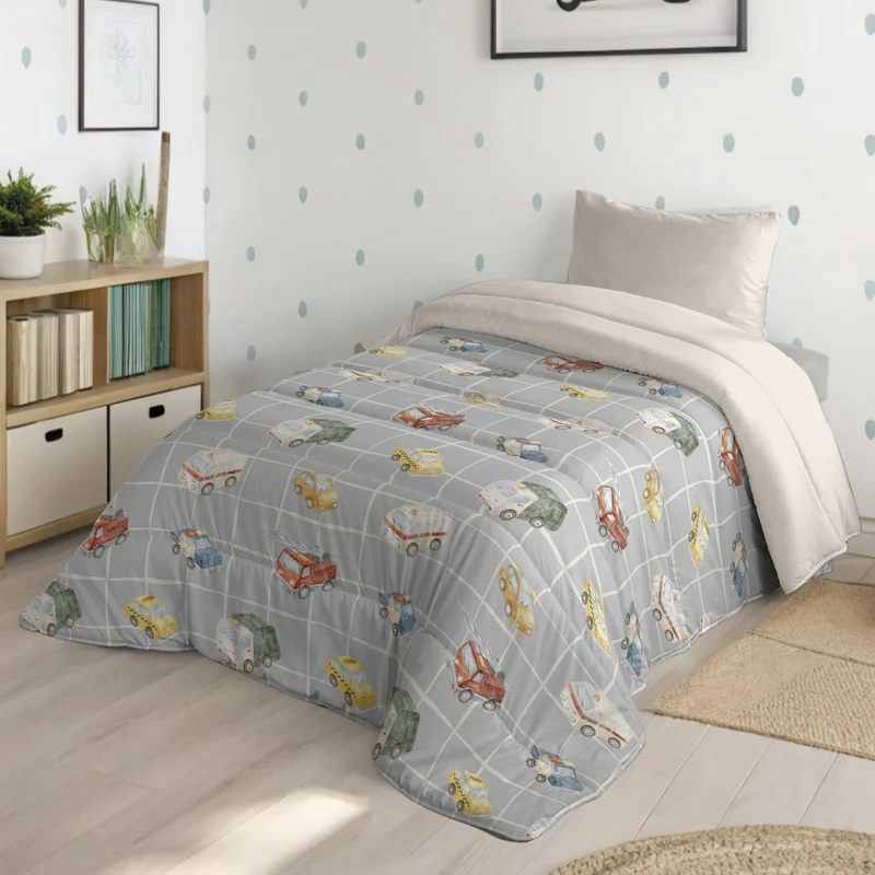 EDREDÓN NÓRDICO ESTAMPADO INFANTIL CARS