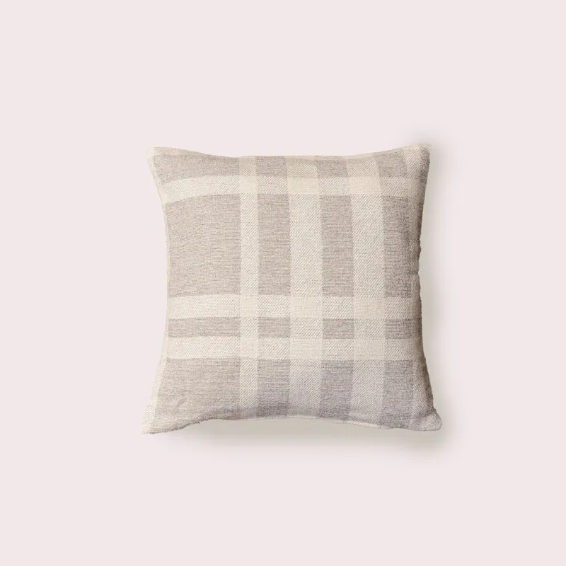 FUNDA DE COJÍN JACQUARD SIENA GRIS
