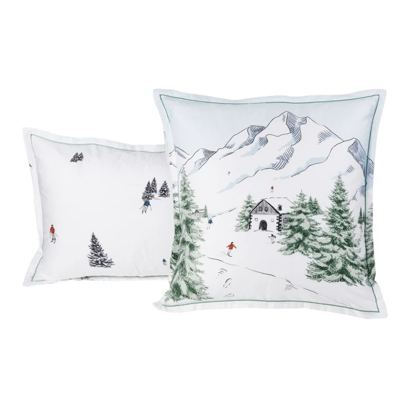 Taie d'oreiller Gérardmer - Satin de coton 80 fils/cm²