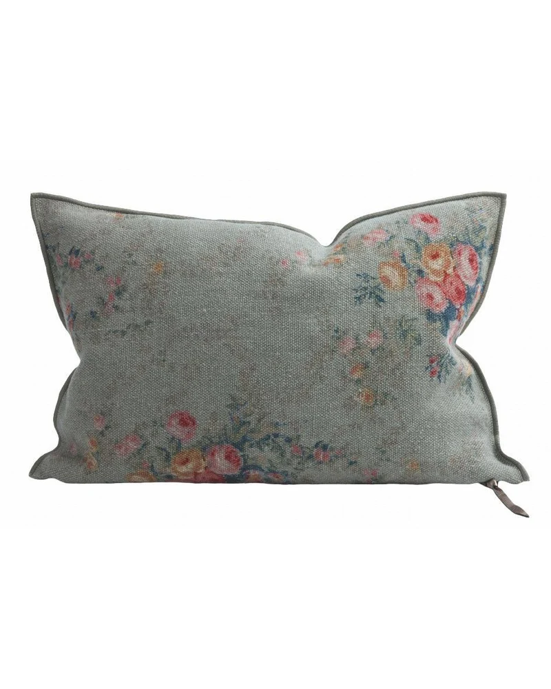 Coussin Vice Versa Lin Wabi Sabi Imprimé, Pompadour Nuage