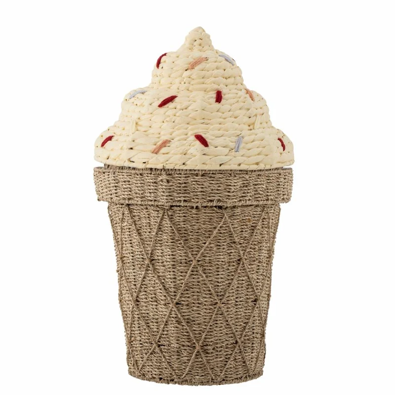 CILLIE Panier avec couvercle forme de glace