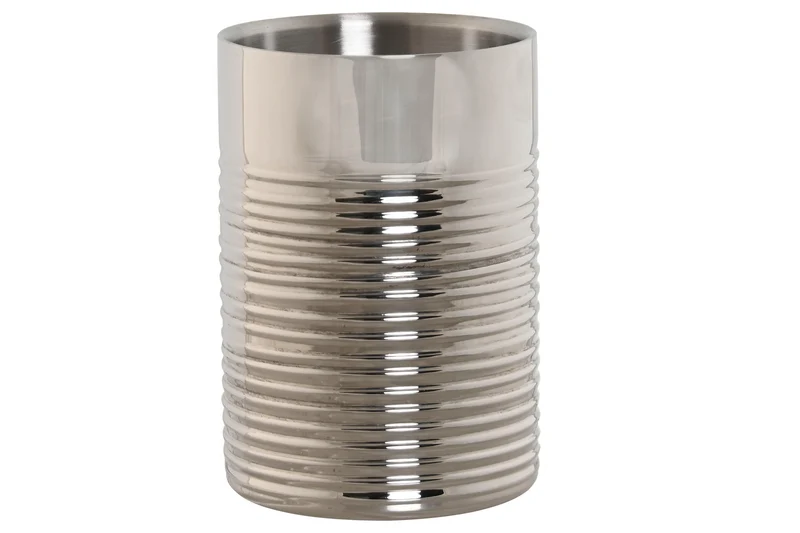 GLACIERE BOUTEILLE - Inox gravé argenté