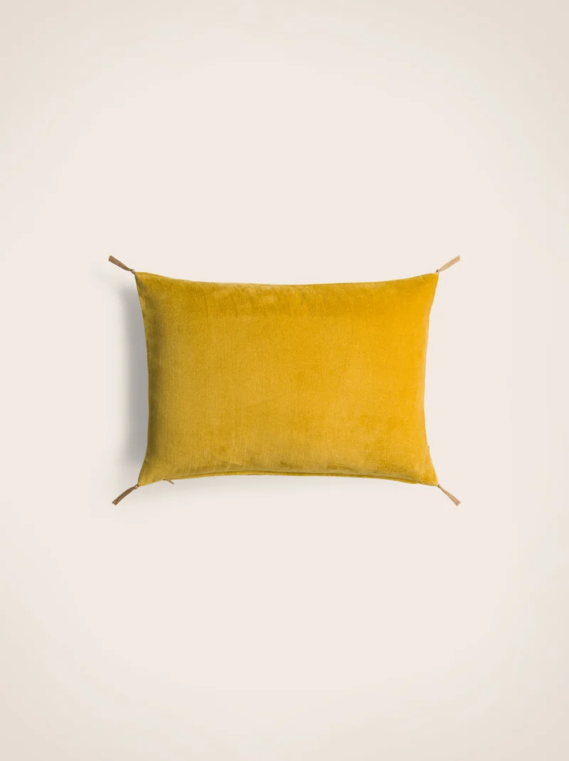 Housse de coussin Velours lavé