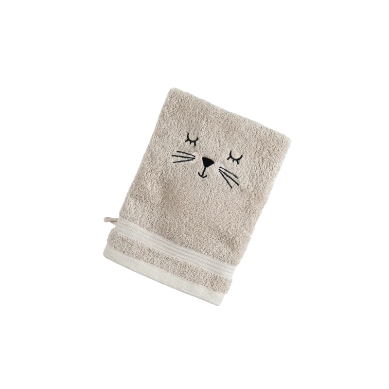 Gant de toilette Doux Lapinou - Coton 450g/m²