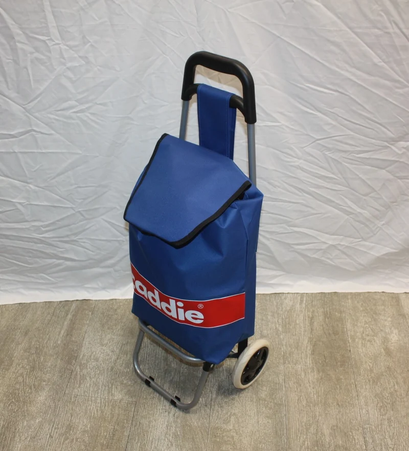 Chariot de course Caddie - Petit format pliable - Qualité à pas cher - 4 couleurs au Choix