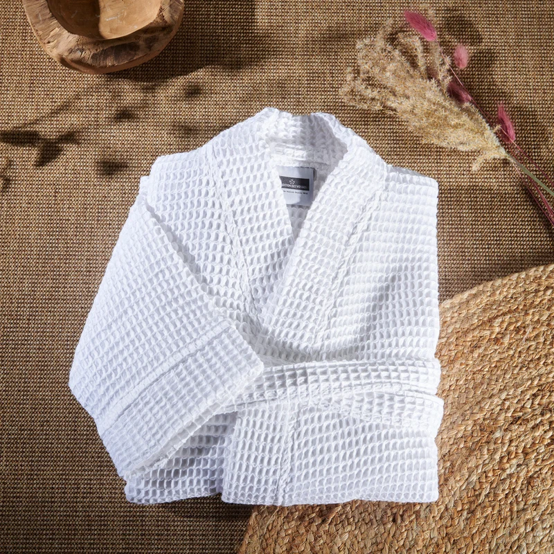 Kimono - Coton Nid d'abeille 400g/m²