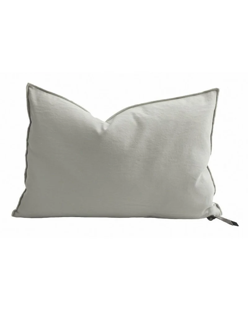 Coussin Vice Versa Satin Mimi, Ciment