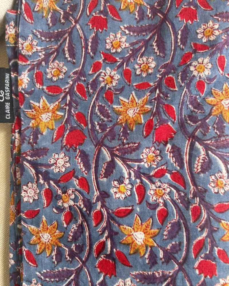 Taie d'oreiller Lina 2-pack, Bleu Floral