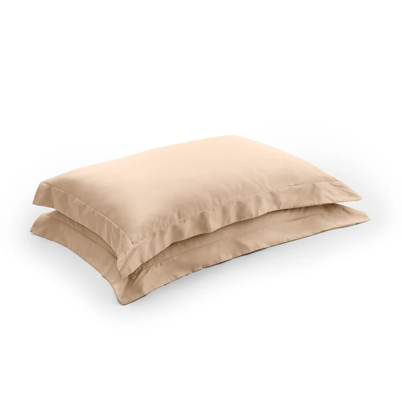 Taies d'oreiller x2 Satin