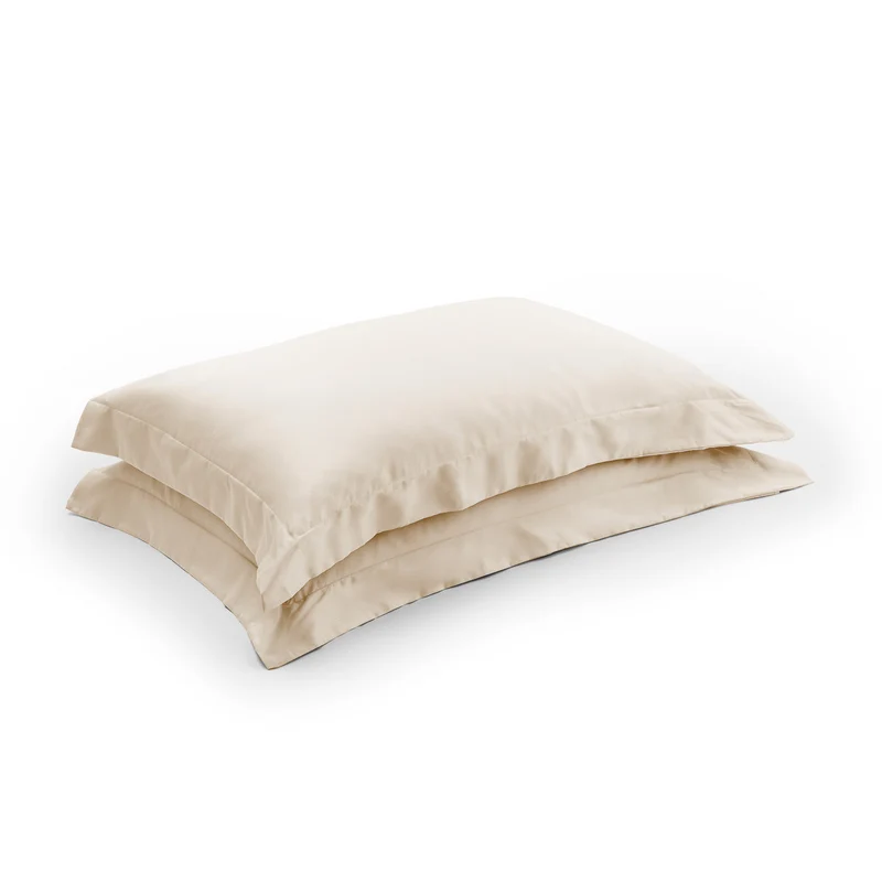Taies d'oreiller x2 Satin