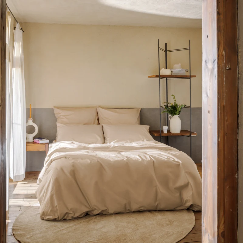 Parure de lit en percale