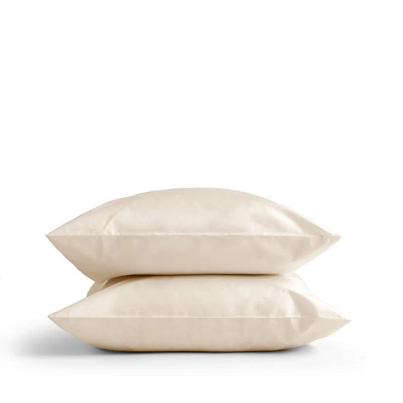 Taies d'oreiller x2 Percale