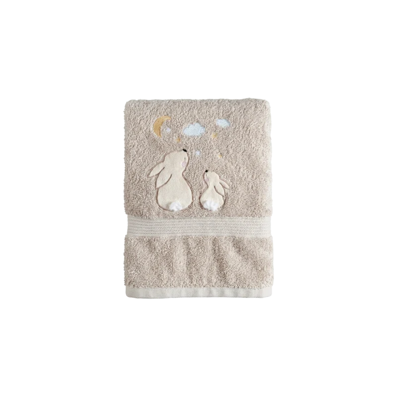 Serviette Doux Lapinou - Coton 450g/m²